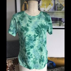 Free People riptide tee seafoam combo xs